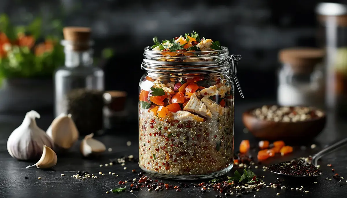 recette Salade de quinoa au poulet et avocat